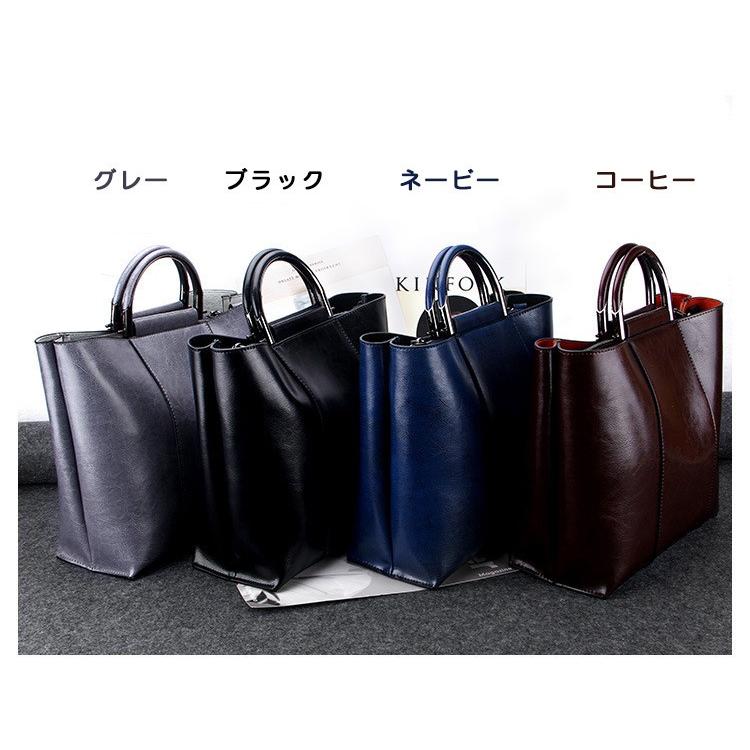 レディースバッグ 本革 トートバッグ 　大容量　牛革　ハンドバッグ　レディース　ショルダーバッグ　斜めがけ　2WAY 通勤通学　ビジネスバッグ　カジュアル_3