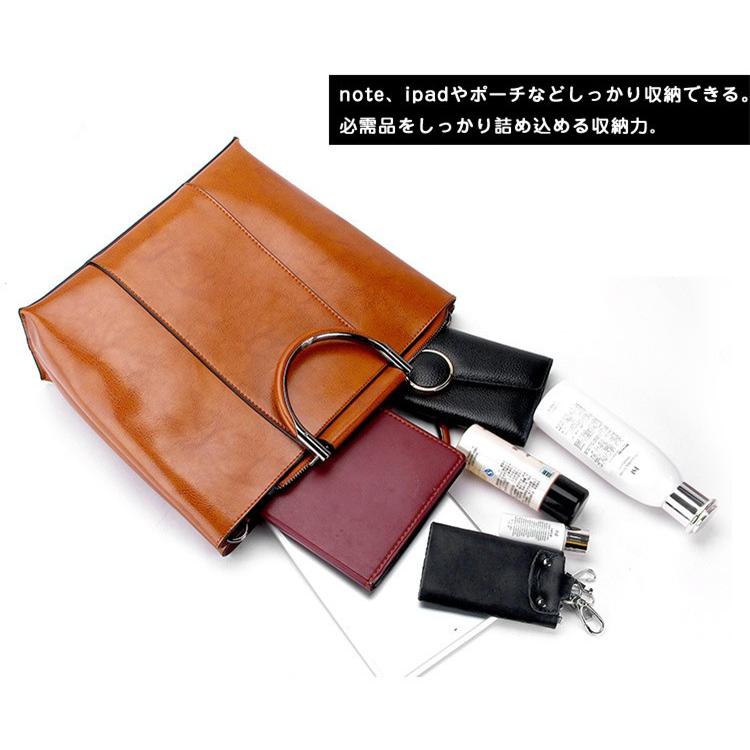 レディースバッグ 本革 トートバッグ 　大容量　牛革　ハンドバッグ　レディース　ショルダーバッグ　斜めがけ　2WAY 通勤通学　ビジネスバッグ　カジュアル_4