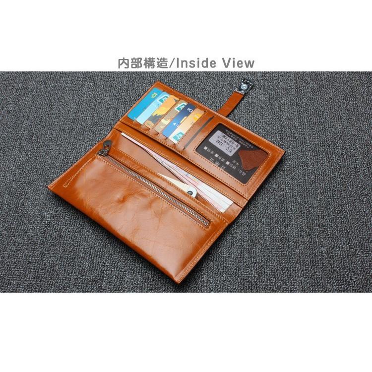 新入荷 牛革　本革　長財布 レディース  スマホも収納OK　小銭入れ　カード入れ　サイフ　wallet コンパクト　安い　人気　大容量　可愛い｜sanwafashion｜05