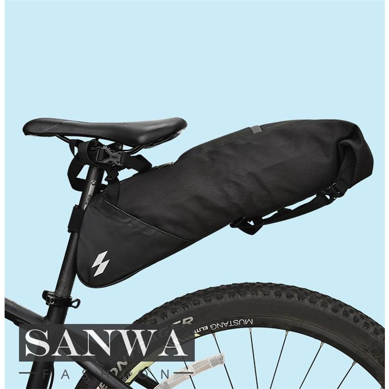 ロスホイール自転車フレームフロントバッグ アウトドアマウンテントップチューブバイクポーチ1l