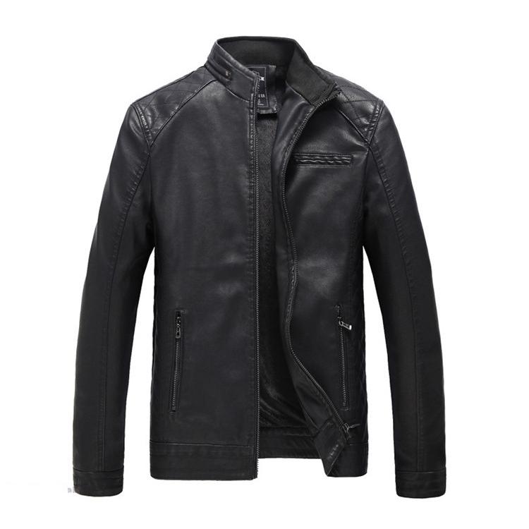 レザージャケットメンズライダースジャケット革ジャン裏ボア厚手レザー