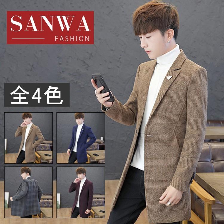 メンズチェスターコート コート 春秋冬 メンズ ロングコート ジャケット ロング丈 トップス ビジネス アウター 定番 通勤 シンプル 紳士 Y19 Mensfy211 Sanwa Fashion 通販 Yahoo ショッピング