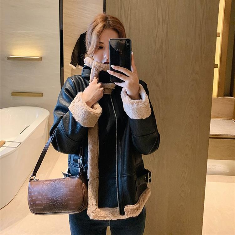 レディース革ジャン 秋冬 レザージャケット おしゃれ トレンド 無地 ライダースジャケット バイクウェア シングル 防寒防風 ロック Y19 Wmjct1 Sanwa Fashion 通販 Yahoo ショッピング