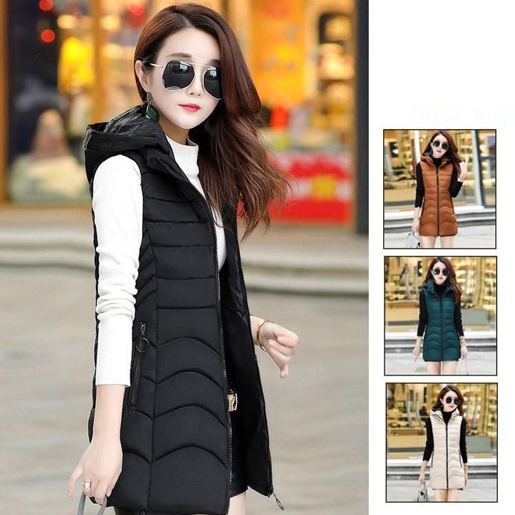 レディースベスト 秋冬 ダウンベスト レディース 中綿ベスト フード付き ミドル丈 ポケット付き ダウンジャケット アウター トップス 暖かい 防風防寒 Y19 Wmsdownvest076 Sanwa Fashion 通販 Yahoo ショッピング