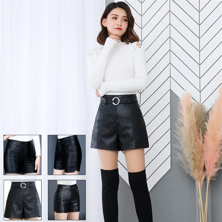 レディース ショートパンツ 革パン PU レザー ショーパン ホット レディース ショートパンツ 革パン PU レザー ショーパン ホット