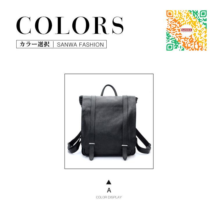 リュック　メンズ　リュックサック 本革　牛革　デイパック　ビジネス　バックパック　レザー　通勤通学　旅行　出張　アウトドア　自転車鞄　カバン　男女兼用_2