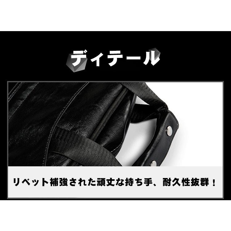 リュック　メンズ　リュックサック 本革　牛革　デイパック　ビジネス　バックパック　レザー　通勤通学　旅行　出張　アウトドア　自転車鞄　カバン　男女兼用_18
