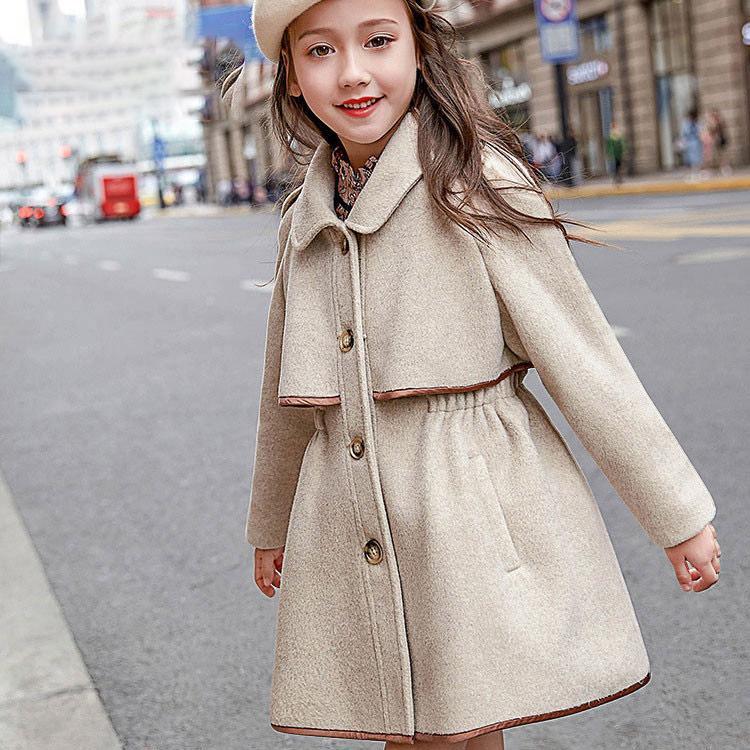 日本直営 キッズコート 秋冬 コート 女の子 子供服 カジュアル 防寒 ジュニア アウター ジャケット 可愛い カジュアル 販売通販店 Spckotor Com