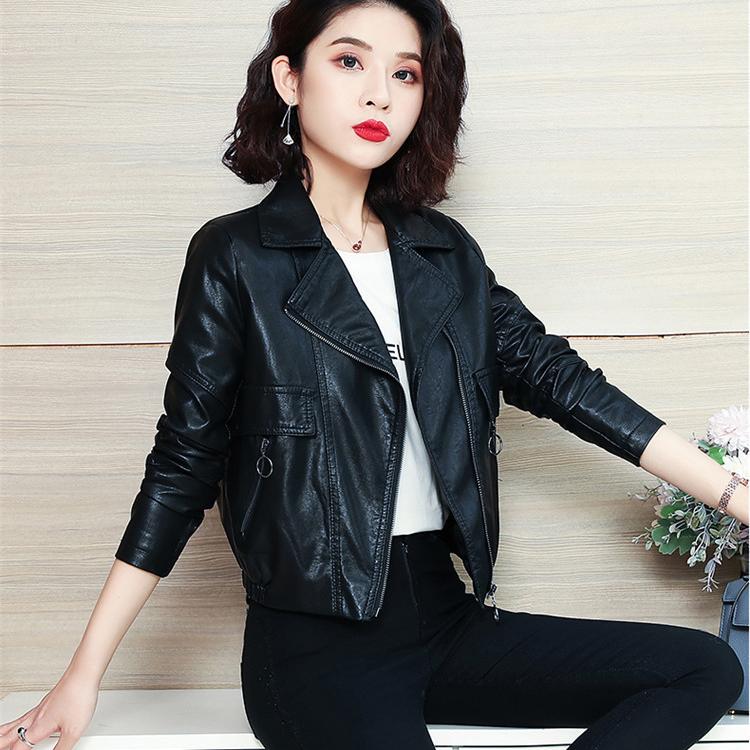 韓国ファッション レディース革ジャン 秋冬 レザージャケット おしゃれ トレンド ライダースジャケット バイクウェア シングル 防寒防風 ロック 保証付き購入 Www Superavila Com