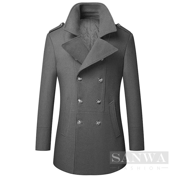 ピーコート Pコート メンズコート 秋冬 ラシャコート トレンド ロングコート 男性 ジャケット アウター コート 通勤 カジュアル 代 30代 40代 Y Mennizi136 Sanwa Fashion 通販 Yahoo ショッピング