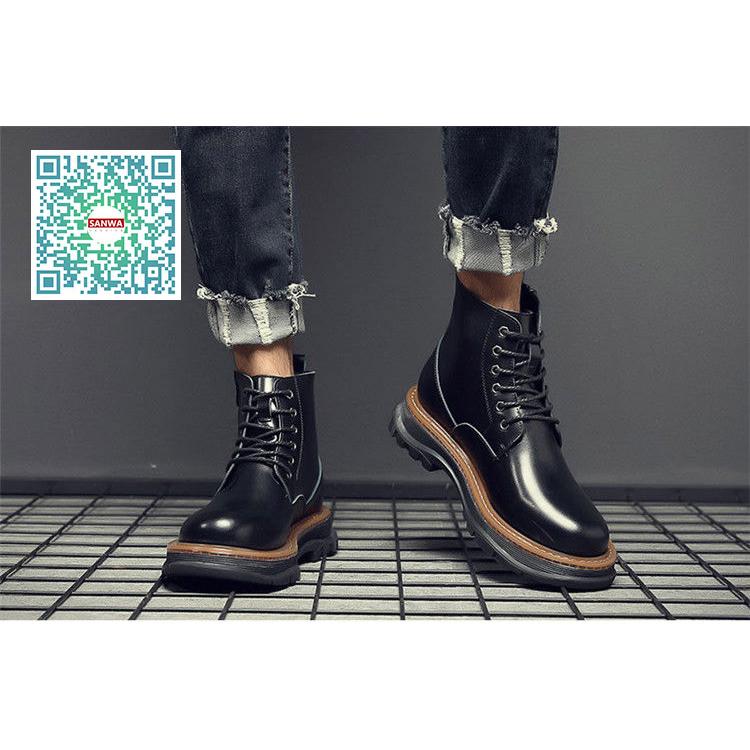 メンズ ショートブーツ ブーツ ワークブーツ 靴 本革 牛革 メンズ