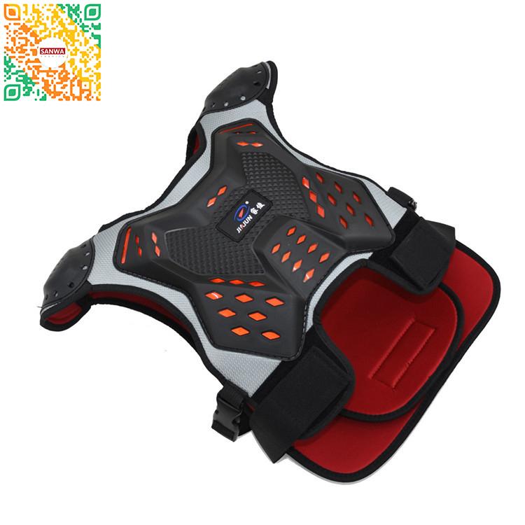 キッズ用 チェストガード バイク用インナージャケット プロテクター バイク ガード 胸部 背中 転倒防護 バイク ボディプロテクター オフ