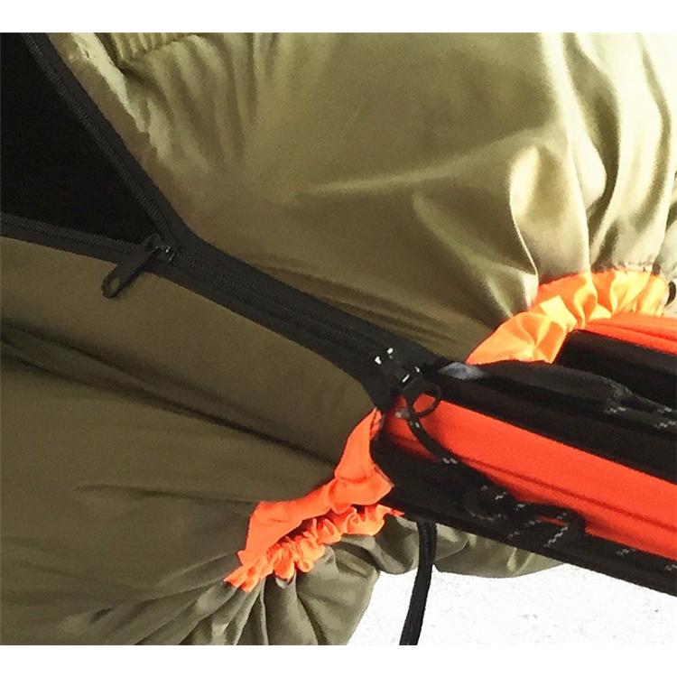 封筒型寝袋 中綿　寝袋 春夏秋冬 シュラフ 洗える スリーピングバッグ　軽量　コンパクト アウトドア キャンプ 車中泊　防災 地震対策_4
