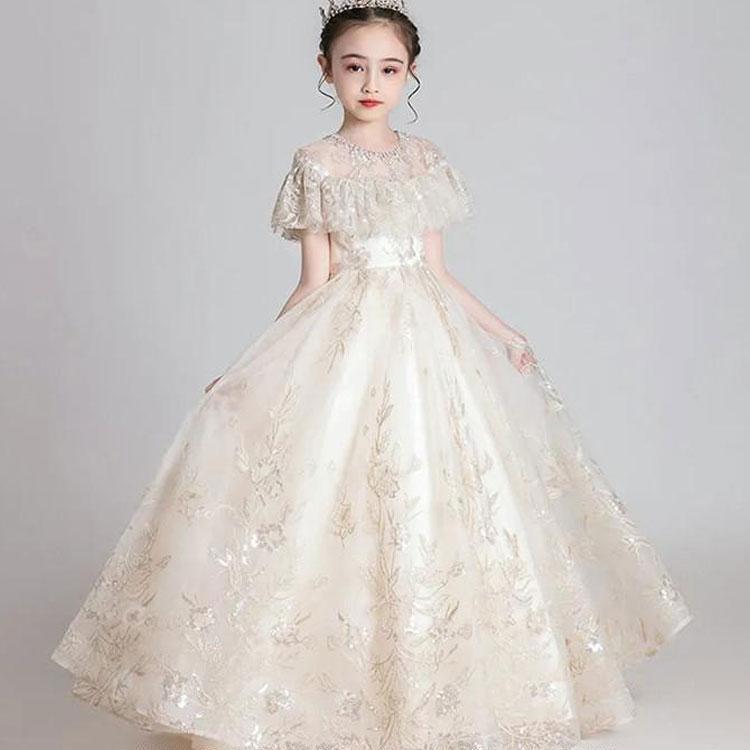 子供ドレス 発表会 ピアノ発表会 女の子 ロングドレス 入学式 撮影用