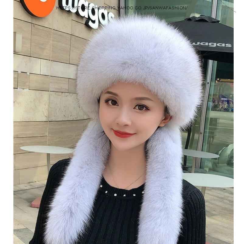 ファーキャップ 帽子 レディース 秋冬 ファー ハット ロシア帽 ファーキャップ 帽子 レディース 秋冬 ファー ハット ロシア帽