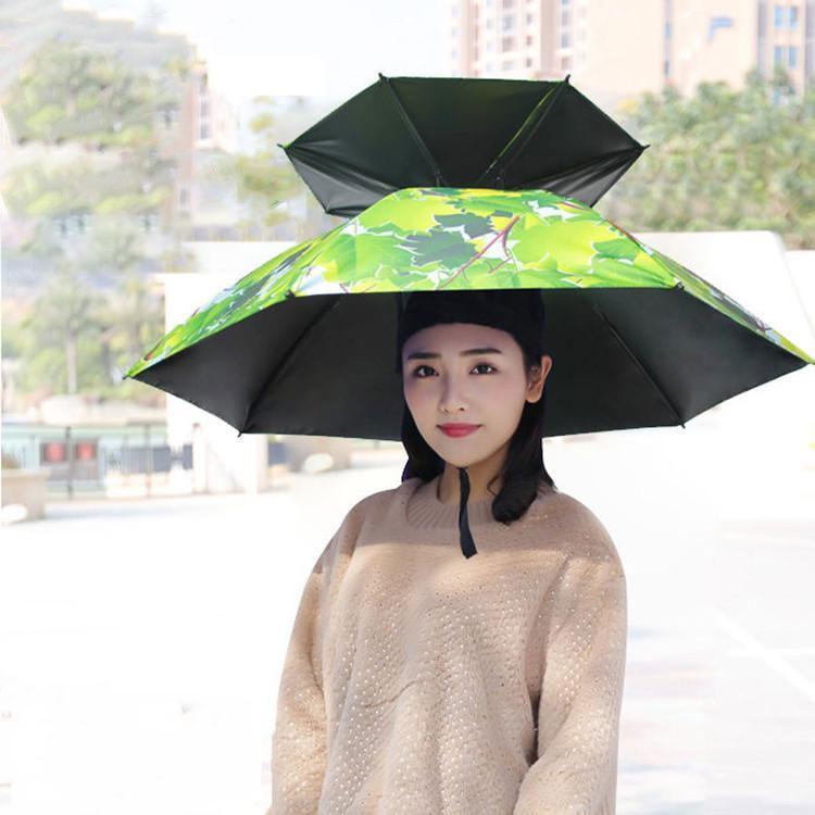 おまけ付!傘帽子 かぶる傘 日傘 釣り 釣傘 レインハット ハンズ おまけ付!傘帽子 かぶる傘 日傘 釣り 釣傘 レインハット ハンズ