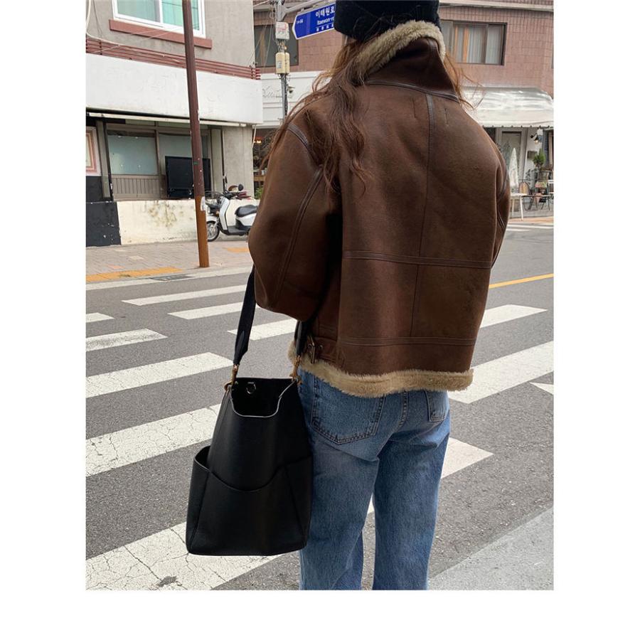 秋冬 革ジャン レディース レザージャケット 裏起毛 アウター 秋冬 革ジャン レディース レザージャケット 裏起毛 アウター