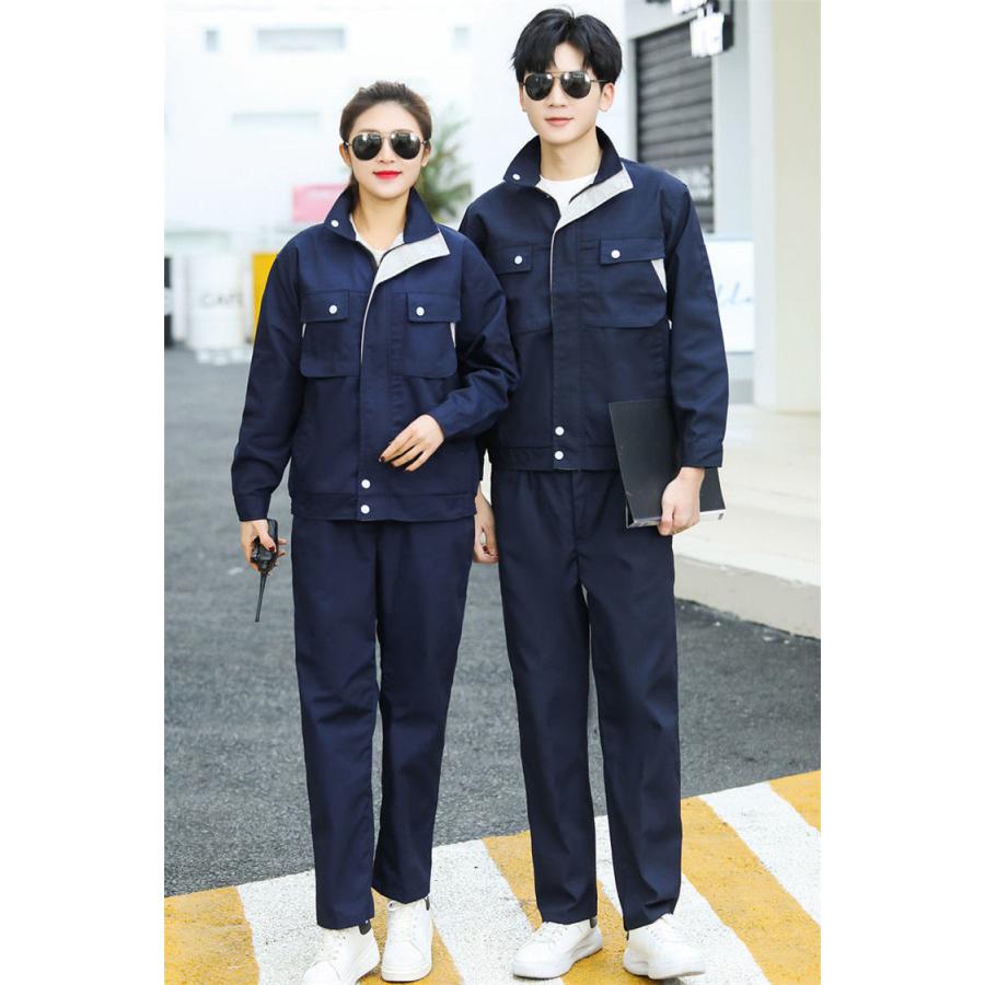 メンズ レディース 作業服 作業着 長袖 上下セット 作業服ワークマン