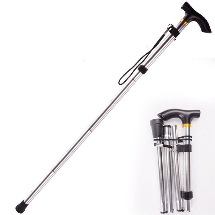2本セット トレッキングポール 登山ステッキ ストック 軽量 アルミ製 T