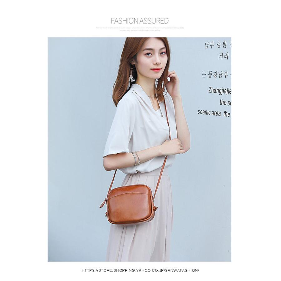 新作 本革 ショルダーバッグ レディース 斜めがけ 2way ハンドバッグ