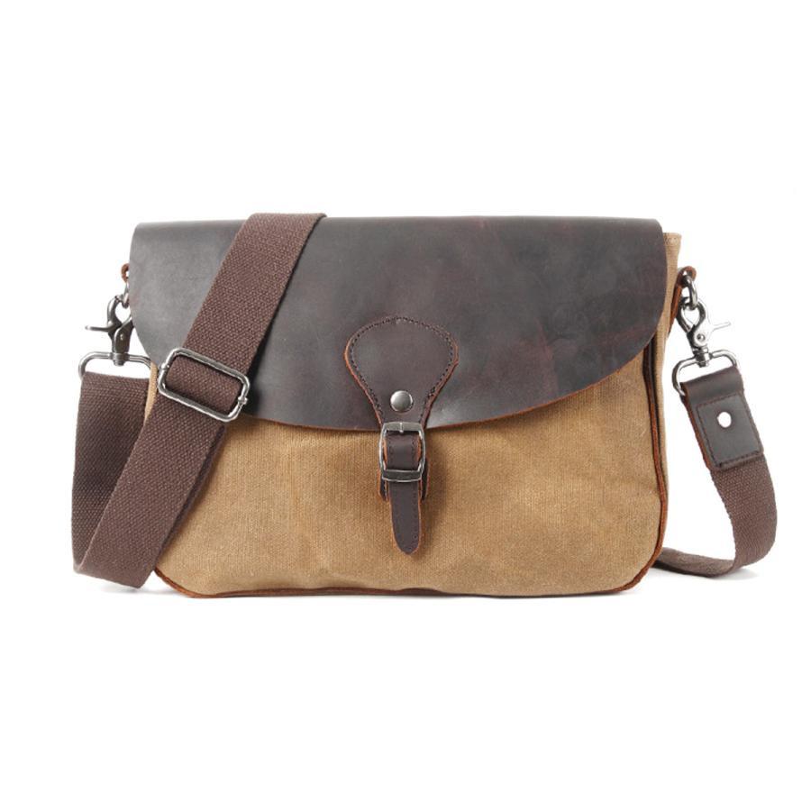 ショルダーバッグ キャンバスバッグ メンズ レディース 本革