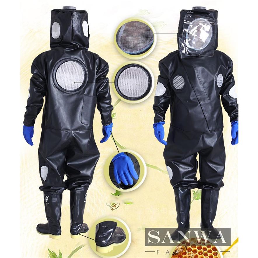 養蜂 防護服 作業服 作業着 通気 連体型 フェイスネット付 害虫駆除 虫よけ 防虫 農作業 草刈り ガーデニング アウトドア 隙間なし日焼け対策 Yangfengfu006 Sanwa Fashion 通販 Yahoo ショッピング