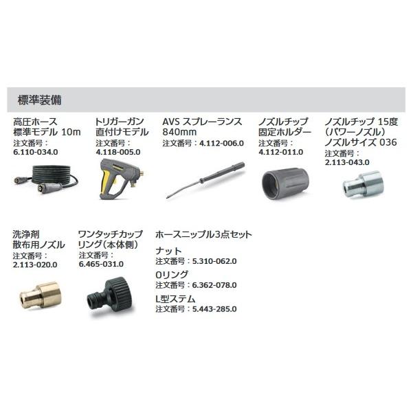 ケルヒャー HDS4/7U 業務用 温水 高圧洗浄機 60Hz（西日本地域対応） / 100V （KARCHER)｜sanwakihan｜04