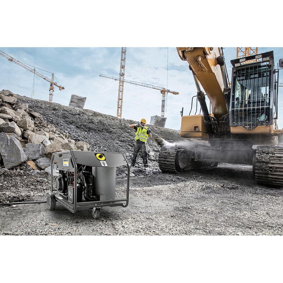 ケルヒャー（KARCHER） HDS8/20G 業務用 エンジン式 温水 高圧洗浄機 + 