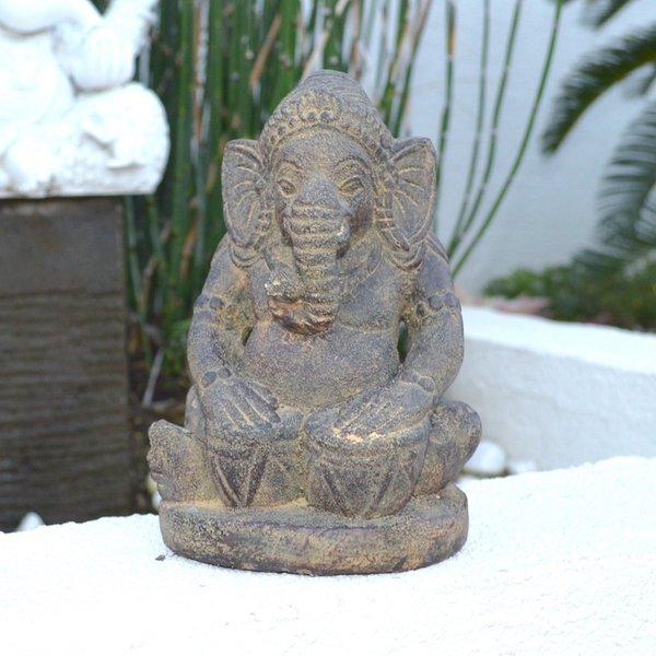 ガネーシャ インドの神様 ガネーシャの置物 置物 ガネーシャ像 石像 夢