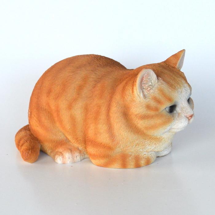キャットオーナメント 香箱座り ねこ ネコ お座り オブジェ 飾り