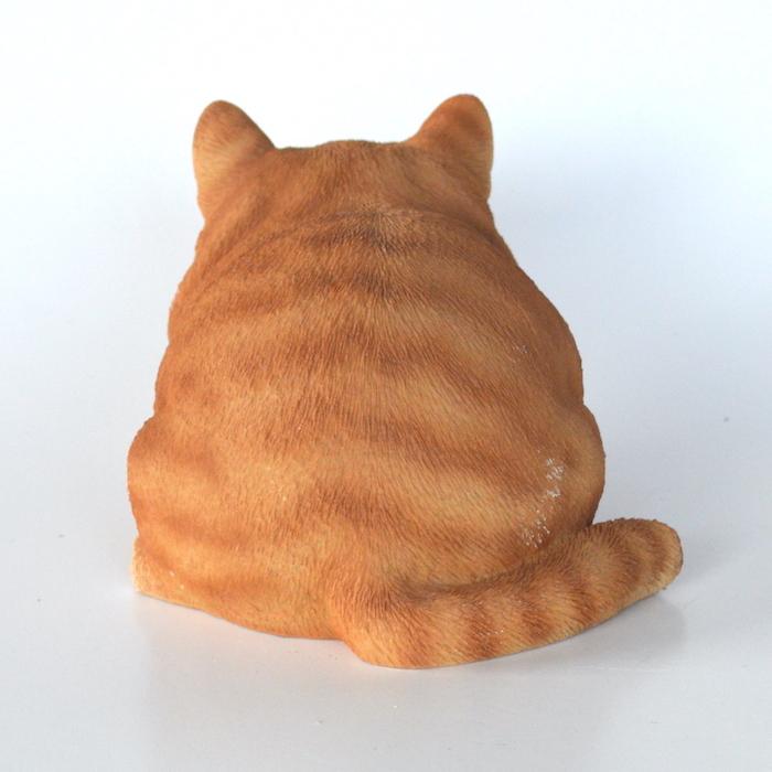 キャットオーナメント 香箱座り ねこ ネコ お座り オブジェ 飾り
