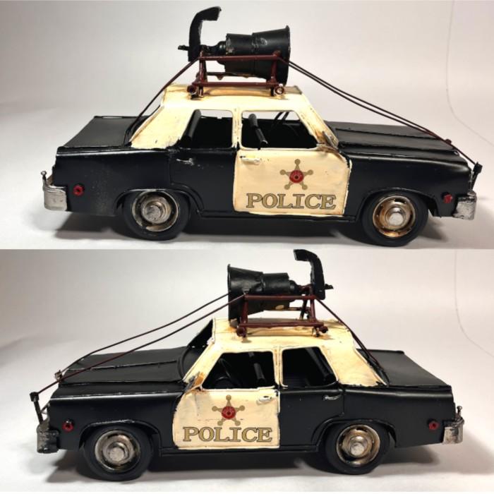 ブリキ ポリスカー パトカー コレクション おもちゃ アメリカン