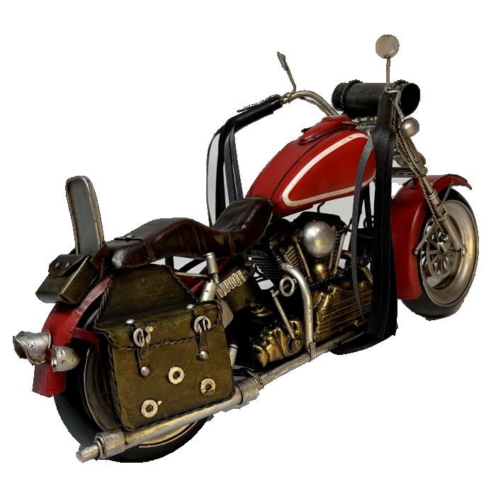 ブリキ モーターサイクル バイク レッド ハーレー コレクション