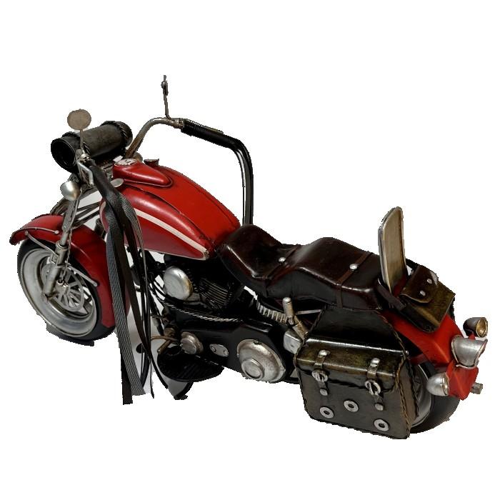 【値下げ】ハーレーダビッドソン　ヴィンテージ　ブリキ　おもちゃ ブリキ モーターサイクル バイク レッド ハーレー コレクション