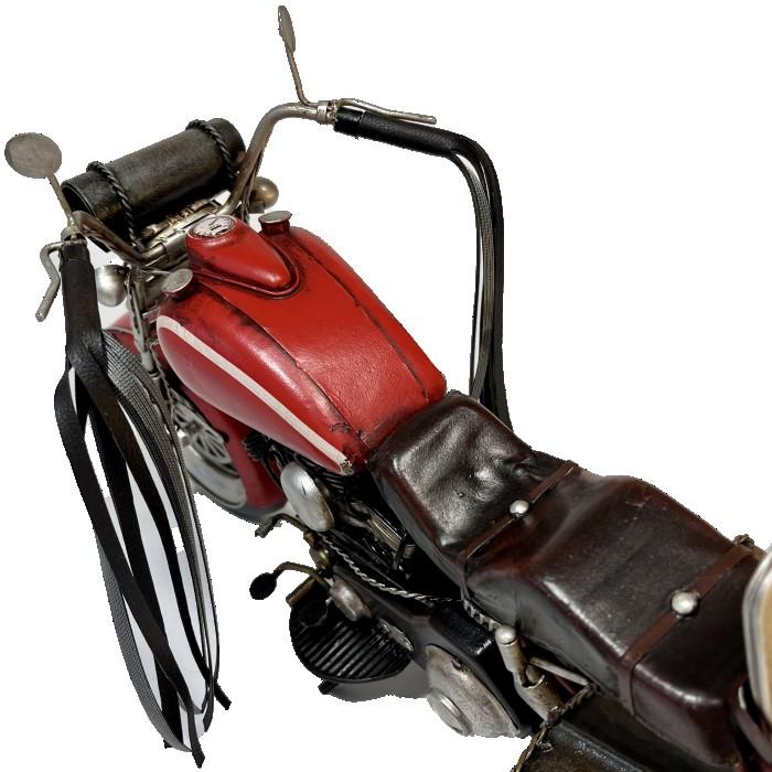 ブリキ モーターサイクル バイク レッド ハーレー コレクション