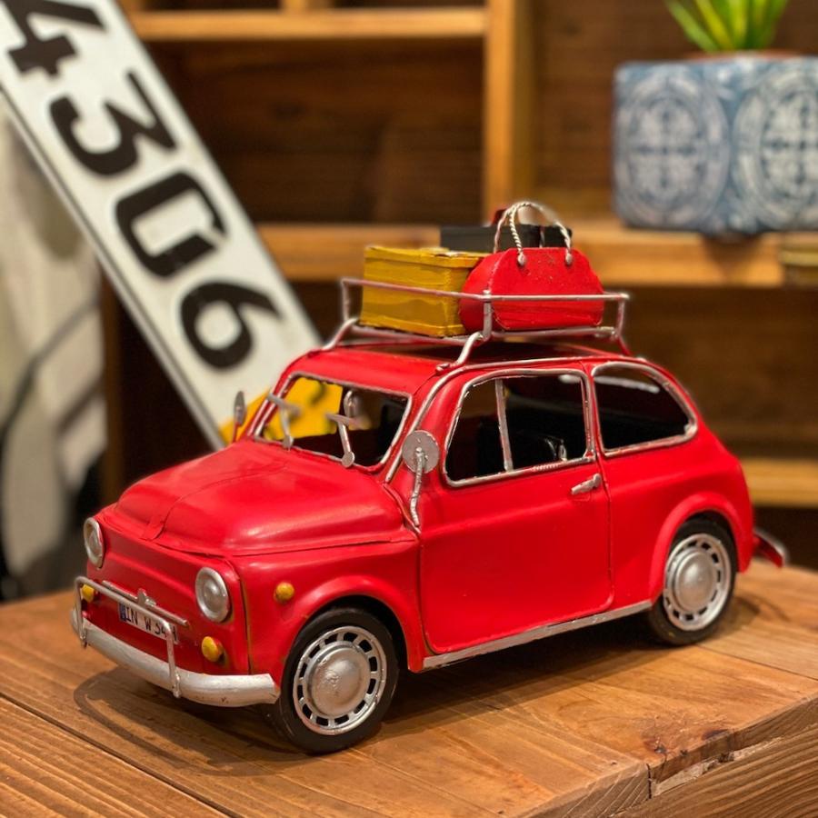 ブリキカー 27552 キャリーカー 旅行 ルーフキャリー ブリキ おもちゃ