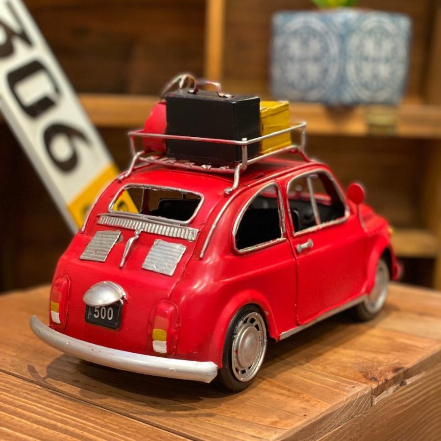 ブリキカー 27552 キャリーカー 旅行 ルーフキャリー ブリキ おもちゃ