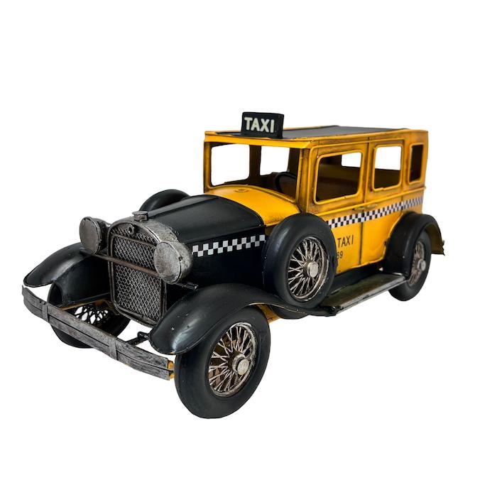 ブリキカー 43019 タクシー ブリキ おもちゃ アンティーク レトロ 置物