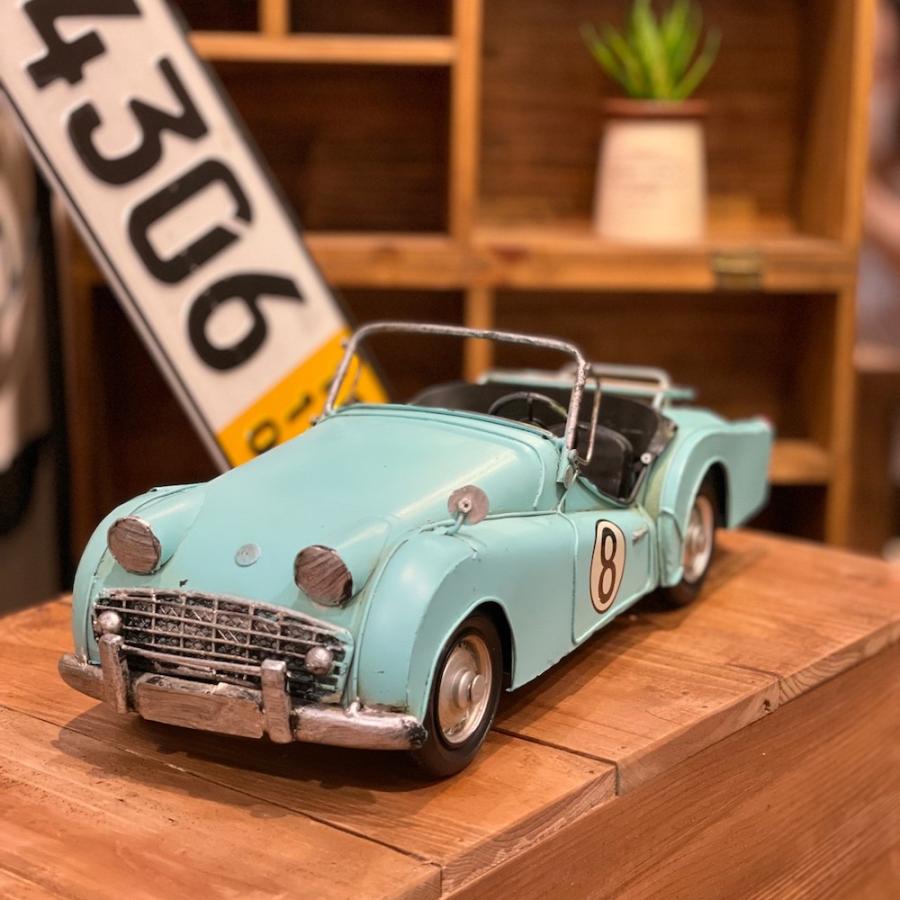 ブリキカー 43040 スポーツカー オープンカー 二人乗り ブリキ