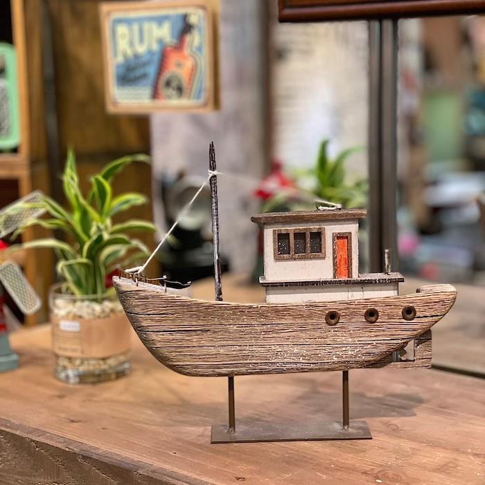 アンティーク オブジェ 船