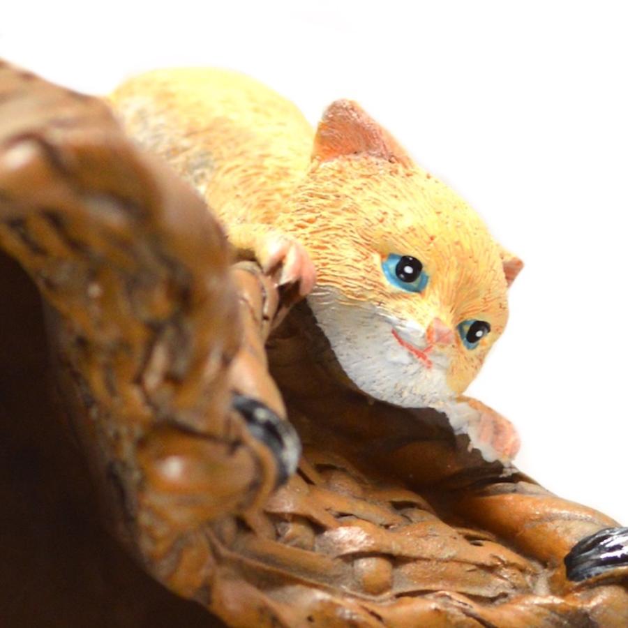 猫ちゃんのキャンドル製の置物＊昭和レトロ