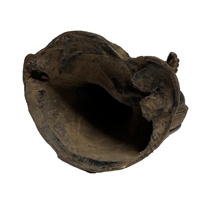 仏教美術　仏像　陶器　人形　銅製　置物　インテリア　工芸品　美術品　A2979 仏の置物 座像 特大 大仏 仏像 仏様 銅像 仏教 仏具 アンティーク風