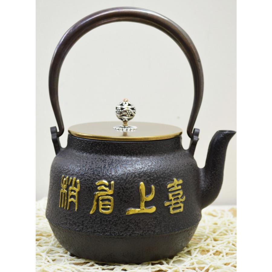 鉄瓶 鳥 白い鳥 バード 急須 やかん 鉄釜 湯沸かし 鉄急須 鉄器 送料