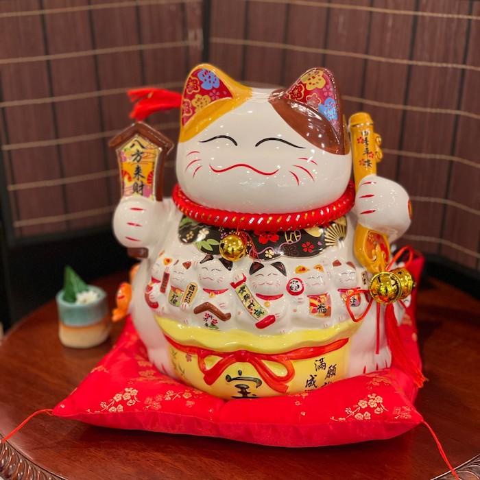 招き猫 特大 al21015 八方来財 ファミリー 家族 猫 笑顔 福 幸運 招き猫 特大 al21015 八方来財 ファミリー 家族 猫 笑顔 福 幸運
