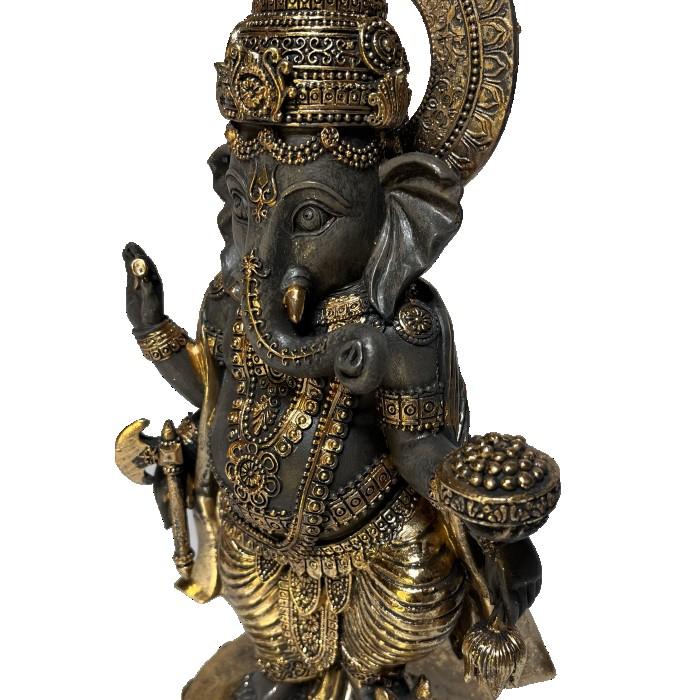 【開運】黒檀調 ガネーシャ像 高級工芸品 縁起物 商売繁盛 開運】黒檀調 ガネーシャ像 高級工芸品 縁起物 商売繁盛