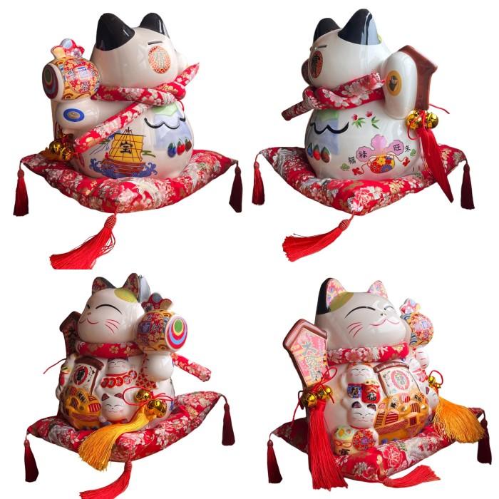 招き猫 大きな富 金運招財 宝船 開運招福 AU24019 大願成就 招福