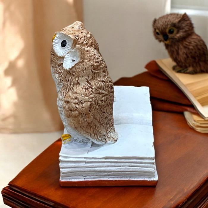 特別限定1点フクロウ隕石入り皆に愛され人間関係円満プレート owl-Red-4.jpg