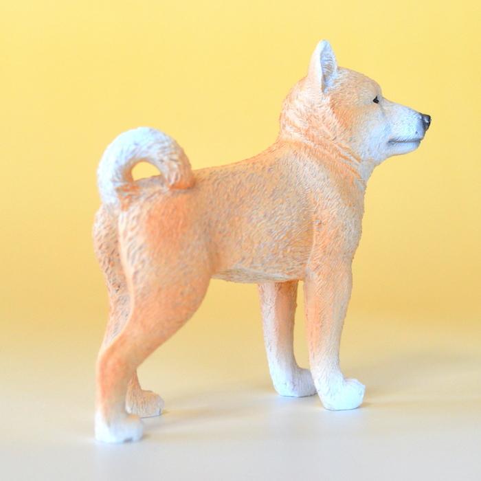 豆柴 柴犬 犬 茶柴 ミニチュアアニマル 置物 オブジェ かわいい ギフト