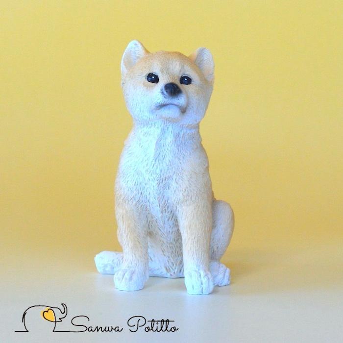 ハンドメイド　羊毛フェルト　犬　柴犬　お座り　豆柴　置き物 ハンドメイド 羊毛フェルト 犬 柴犬 お座り 豆柴 置き物 楽天