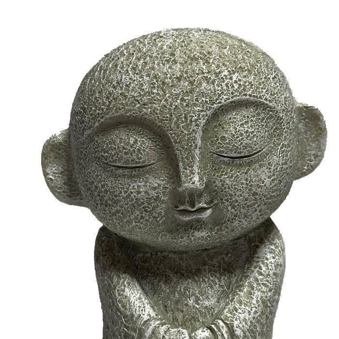 お地蔵さん 中 EV17504A 傘無し かわいい ガーデンファニチャー